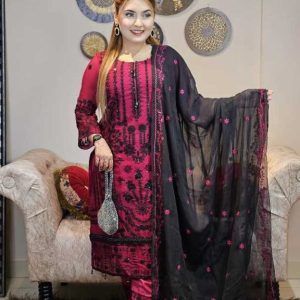 Premium Sequence marvel Georgette Kameez