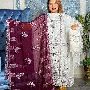 Elegant Georgette: A New Unstitched Collection (p1)