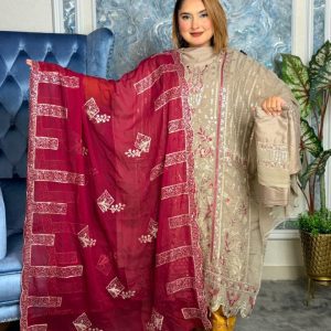 Elegant Georgette: A New Unstitched Collection (p3)