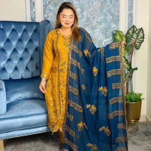 Elegant Georgette: A New Unstitched Collection